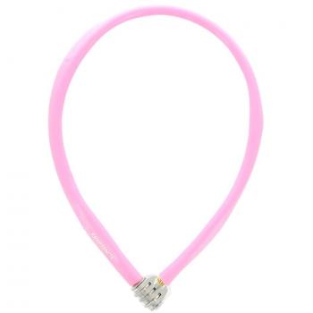 Kryptonite Keeper 665 Combo Cable Pink Candado, Unisex Adulto, Rosa, 65 cm