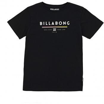 Billabong Math Unity SS Bo tee Shirt para niño, Niño, Math Unity tee SS BO, Negro, L