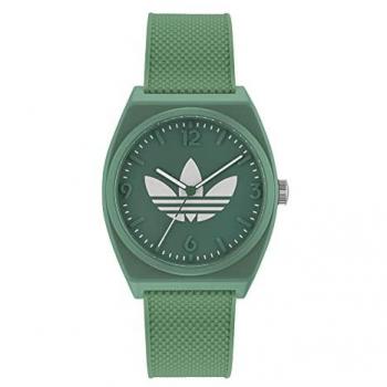adidas Originals Project Two Unisex Green Resin/Acrylic Watch