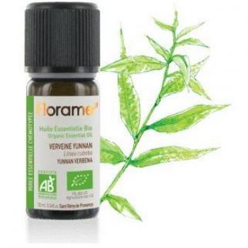 Aceite Esencial de Verbena Yunnan Orgánico 100% Bio Florame