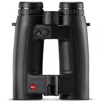 Leica 8x56 Geovid 3200.COM Porro Prism Rangefinder Binocular, with 3200 yd Range, Rubber, Black, Model 40808