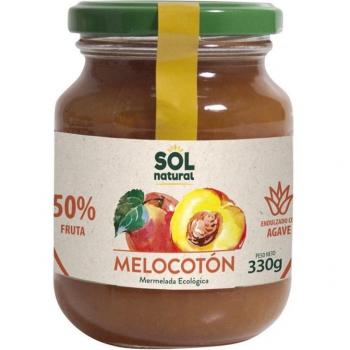 Mermelada de Melocotón con Agave Ecológica 330g Sol Natural