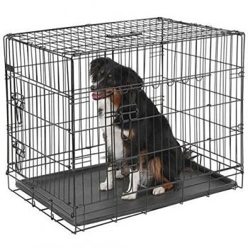 Jaula para Transporte, Plegable, Negro, 63 x 48 x 57 cm, 1 Puerta