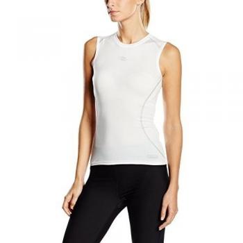 Lotto Sport SL Skin2 - Camiseta para Mujer, tamaño XL, Color Blanco
