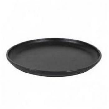 Plato de Hierro Fundido 26x2 cm con Protección Matt Black Enamel Coating de la marca Alexalo