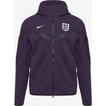 Nike England Tech Fleece Full Zip Windrunner Hoodie - Purple - XL