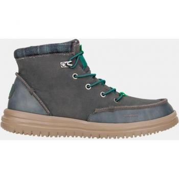 HeyDude Men's Water-Repellent Synthetic Leather Lace-Up Boots