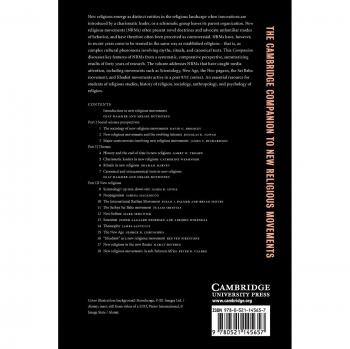 Cambridge Companion to New Religious Movements: Comprehensive Guide to Contemporary Spiritual Trends