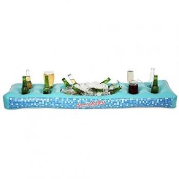 NPW- Barra Hinchable Gigante para la Piscina, colección Pop Fix