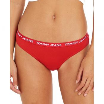 Pack de 3 braguitas Tommy Hilfiger Essential Classics con logo en colores rojo, azul y blanco - Talla L