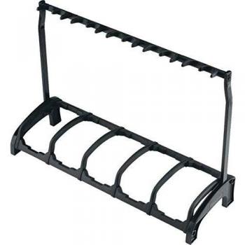 K&M Guardian 5 Black Guitar Stand for 5 Instruments