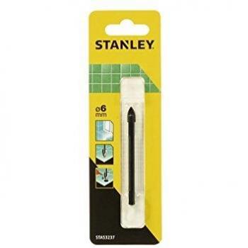 Stanley Glass and Tile Drill Bit 6mm 76mm Pack of 1