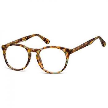 Oval Montura Completa Careyshell Gafas Recetadas para Hombre - Gafas Anti-Azules - SmartBuy Collection