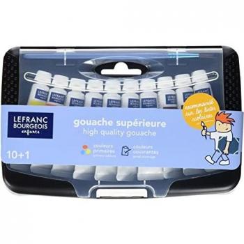 Set de Pintura Gouache Lefranc Bourgeois 10 Tubos de 10ml, Colores Surtidos