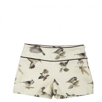 CAROLO BABY Pantalón Niña Corto CaroloBaby en Estampado de Pajaros