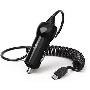 Cargador de coche Micro-USB 1,2 A negro