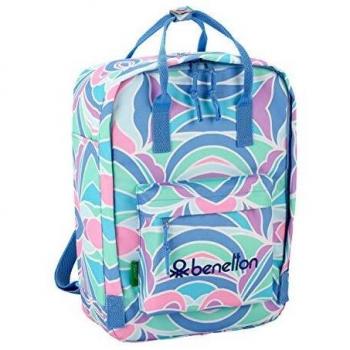 Benetton Arcobaleno Oficial Mochila Con Asas, 270x130x380mm