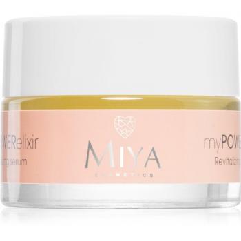 Miya Cosmetics myPOWERelixir Sérum Revitalizante Natural 15ml con Cera de Abeja, Vitaminas y Aceites - Cruelty-Free