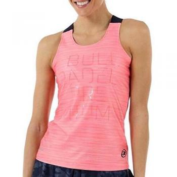 Bull padel Camiseta BULLPADEL Mujer VOSER Salmon