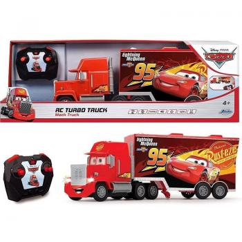 Camión radiocontrol Mack Truck Jada con remolque desmontable y funciones de luz y sonido