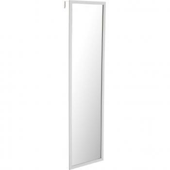 Espejo Decorativo Rectangular con Marco Blanco Elegante de 30x120cm MIREK