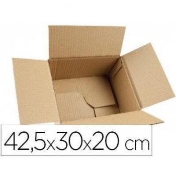 Q-Connect - Caja Para Embalar Fondo Automático Medidas 425X300X200 Mm Espesor Cartón 3 Mm