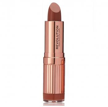 Makeup Revolution Renaissance Lipstick Vow 3.5g - Creamy texture, highly pigmented, long-lasting formula, moisturizing properties, available in a variety of shades, elegant packaging