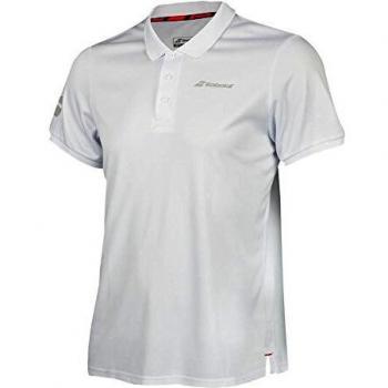 Babolat Core Club Polo Men, Hombre, White/White, L