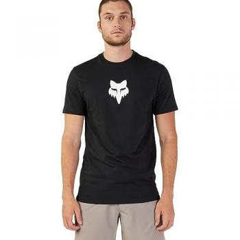 Camiseta Fox Racing Head SS Premium Negra Cuello Redondo