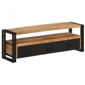 vidaXL TV Cabinet 120x30x40 cm Solid Wood Mango