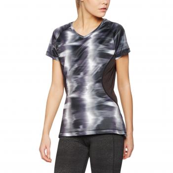 Puma Graphic S/S Tee W – Camiseta, primavera/verano, mujer, color puma black heather, tamaño M