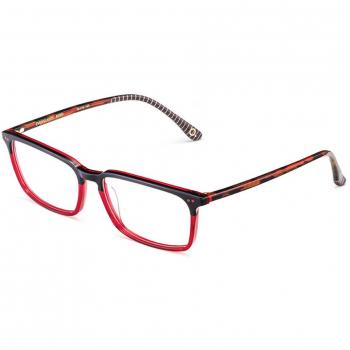 Etnia Barcelona Everglades BKRD Men's Eyeglasses Red Size 56 - Blue Light Block Available