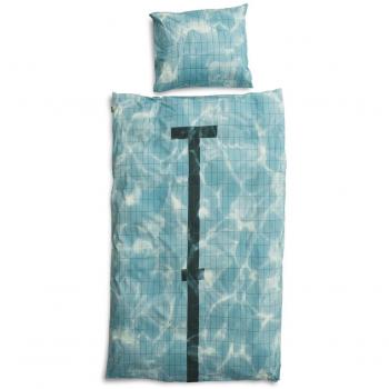 Pool Duvet Cover & Pillowcase Set, Single 135cm x 200cm