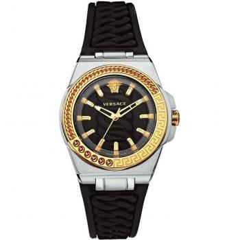 Ladies Versace Chain Reaction Quartz Analog Watch, Multicolor, Size: ONE SIZE