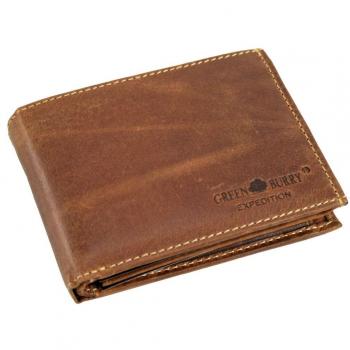 Greenburry Expedition Monedero piel 12,5 cm natur