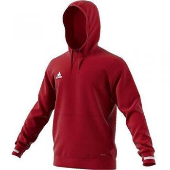 adidas T19 Hoody M Sudadera, Hombre, Power Red/White, 2XL