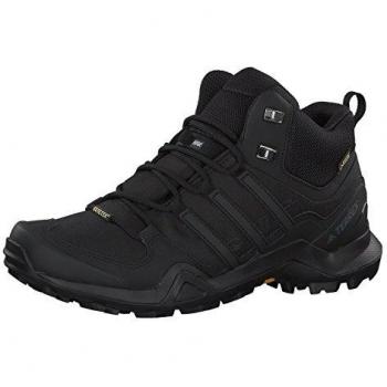 Botas de senderismo Adidas Terrex Swift R2 Mid GORE-TEX para terreno moderadamente difícil, color negro
