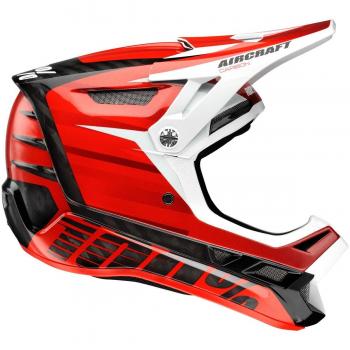 Inconnu 100% Aircraft Casco Integral Unisex, Rojo