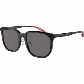 Emporio Armani EA4215D Col. 501781 Men's Square Sunglasses Black Polarized Asian Fit Size 56