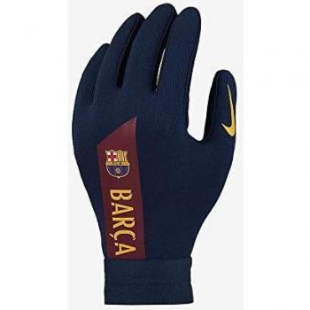 NIKE Y FCB Nk Acdmy Hprwrm Guantes, Unisex Adulto, Obsidian/Noble Red/University Gold, M