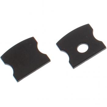 LEDBOX Tapas para perfil HARFO, negro