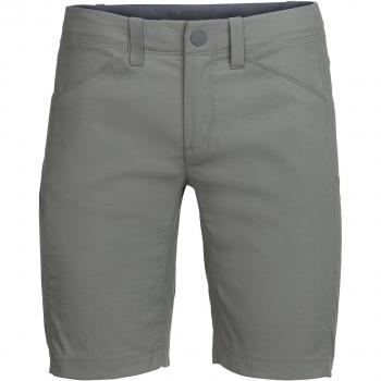 Icebreaker Pantalones Cortos persisten Primera Capas de la Mujer, Mujer, Color Gris