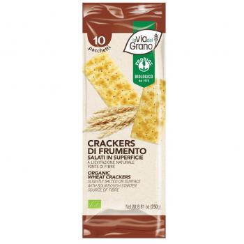 Galletas de trigo saladas en la superficie 250 g - Probios
