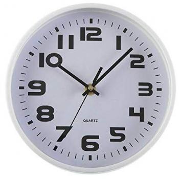 Reloj de Pared Versa Metal 20 x 20 cm - Cuida Cada Detalle - Última Moda - Vida Más Fácil - Material Resistente - Medidas Precisas