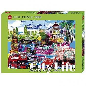 Heye 1000-Piece Puzzle: I Love London! by Kitty McCall