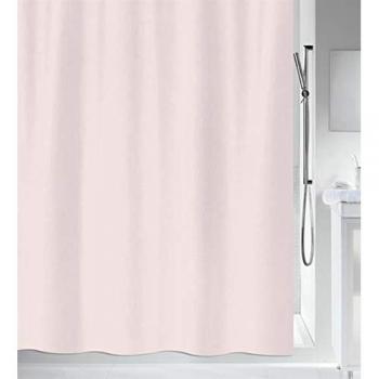 Cortina de Ducha Spirella Primo 240x180 cm Rosa Claro Anti-moho