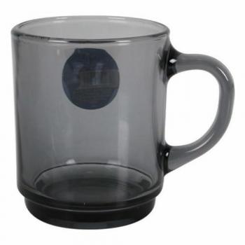 Taza Apilable 26cl Gris Gama Versailles - Ergonómica y Resistente - Diseño Moderno y Sofisticado