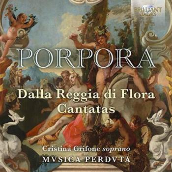 CD de Cantatas de Porpora: Dalla Reggia di Flora, interpretado por Cristina Grifone