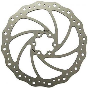 El Gallo Components Flow - Disco de Freno para Bicicleta, 180 mm