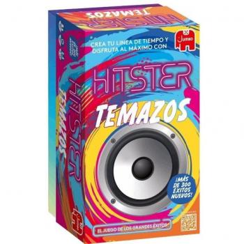 Diset - Jumbo Hitster Temazos, Juego de Mesa de Fiesta y Cartas, Recomendado a Partir de 16 años